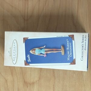 Hallmark Keepsake Ornament. Barbie Malibu Barbie Hallmark Ornament